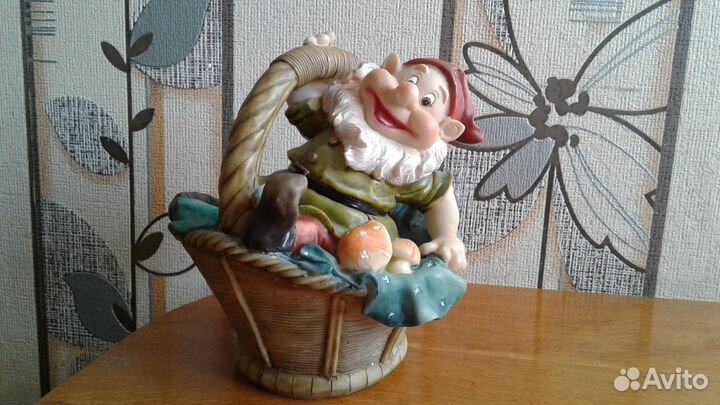 Набор емкостей для кухни, копилка Гном