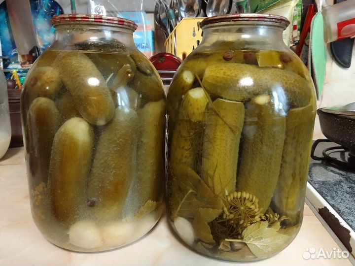 Продам солёные и маринованные огурцы
