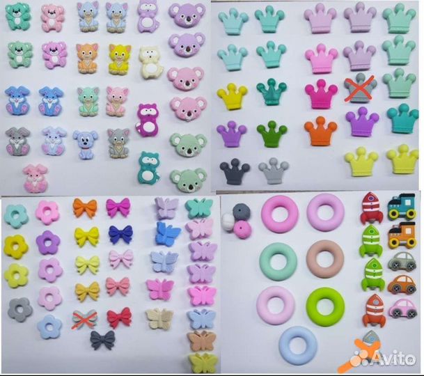 Фурнитура из пищевого силикона