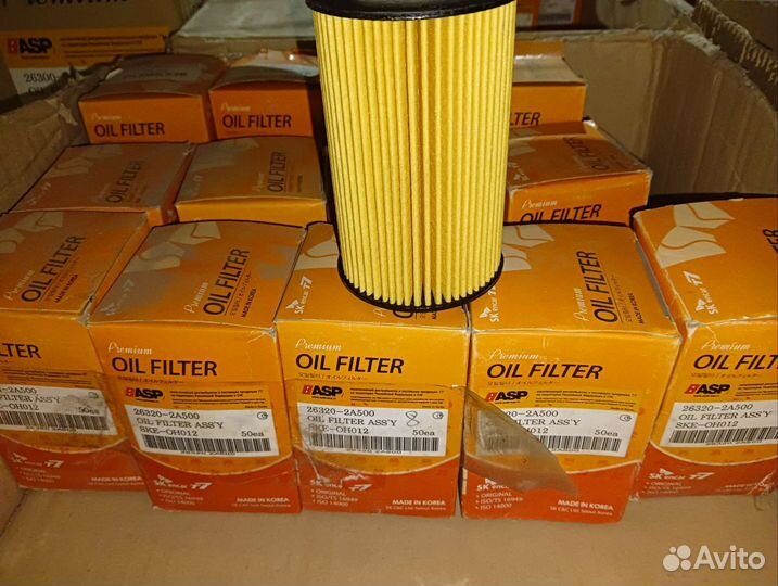 Фильтр масляный Hyundai-Kia