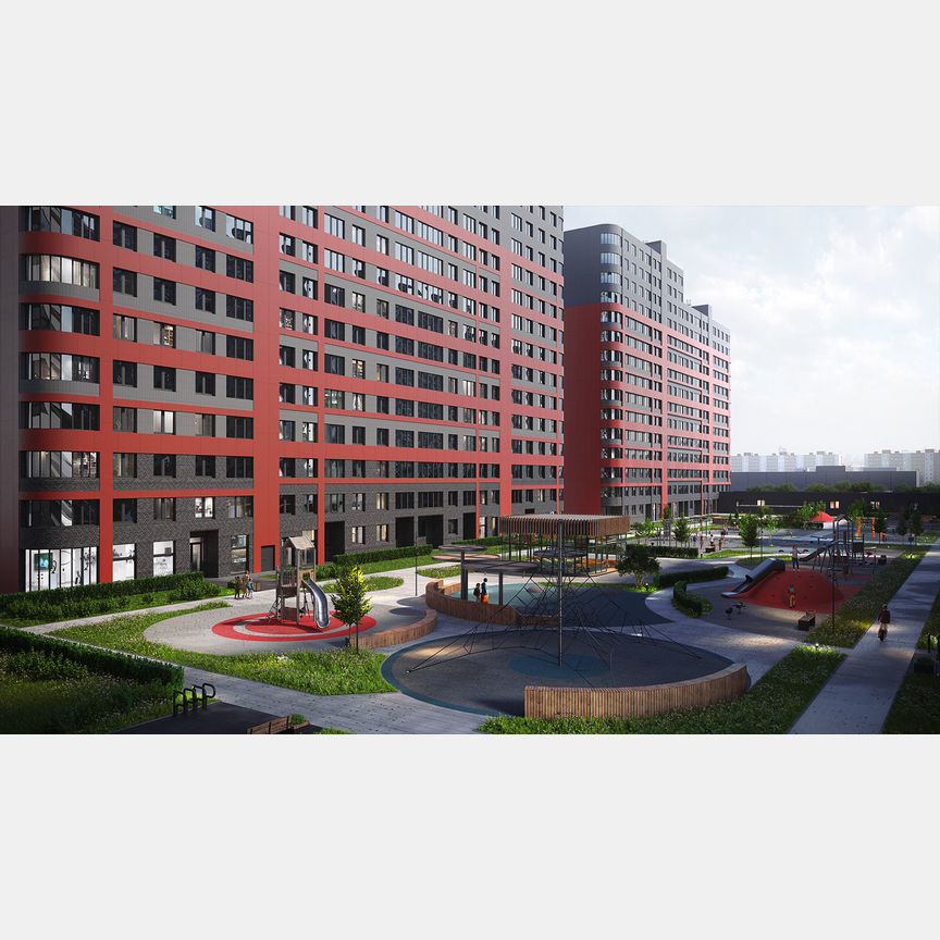 1-к. квартира, 38,1 м², 14/17 эт.