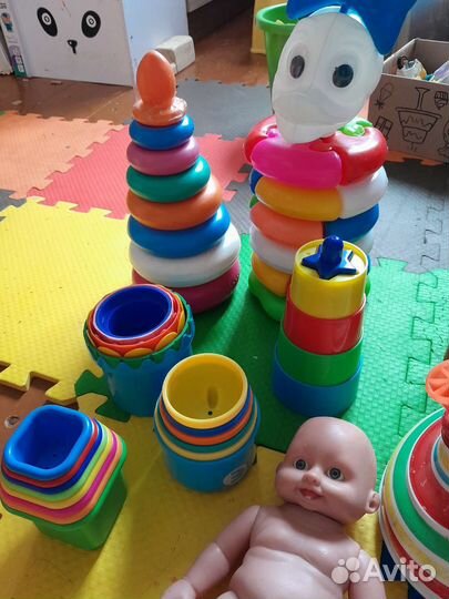 Развивающие игрушки от 1 года пакетом