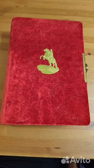 Фотоальбом СССР бархатный новый