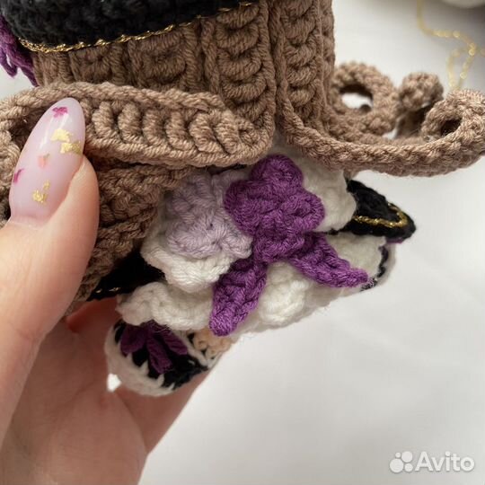 Вязаная игрушка Герта из Honkai: Star Rail