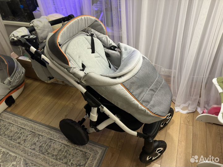 Коляска 2 в 1 adamex BeBe-mobile