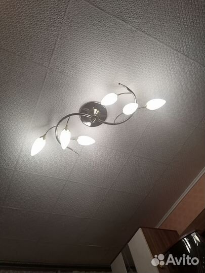 Люстра потолочная бу