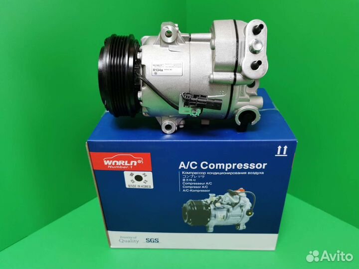 Компрессор кондиционера Opel Astra Chevrolet Cruze