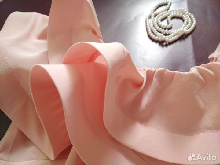 Длинное платье без бретелек 42 44 вечернее