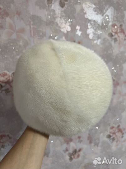 Норковая шапка новая