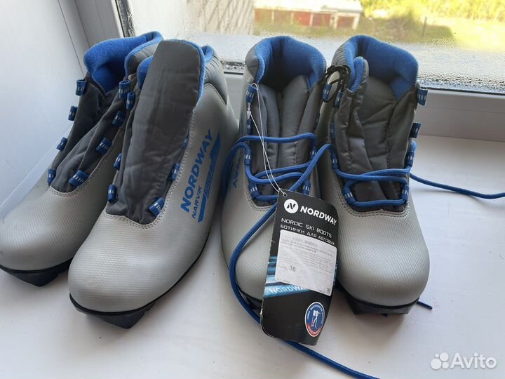 Лыжные ботинки новые 38 размер