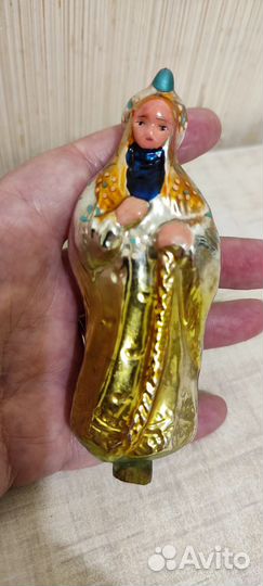 Елочные игрушки СССР. Варвара краса