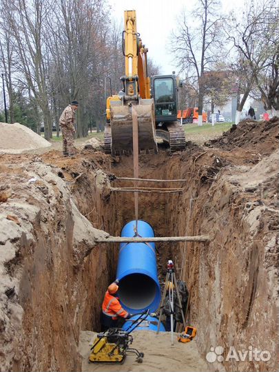 Монтаж наружных инженерных сетей
