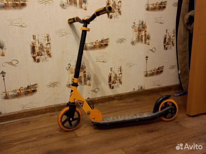Самокат детский двухколесный бу