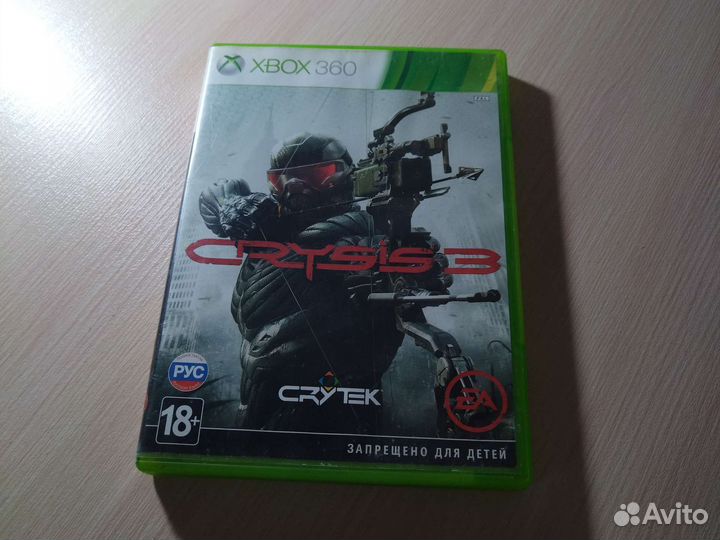 Диск Xbox 360 Crysis 3 русская версия