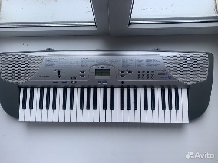 Синтезатор клавишник casio ctk 230