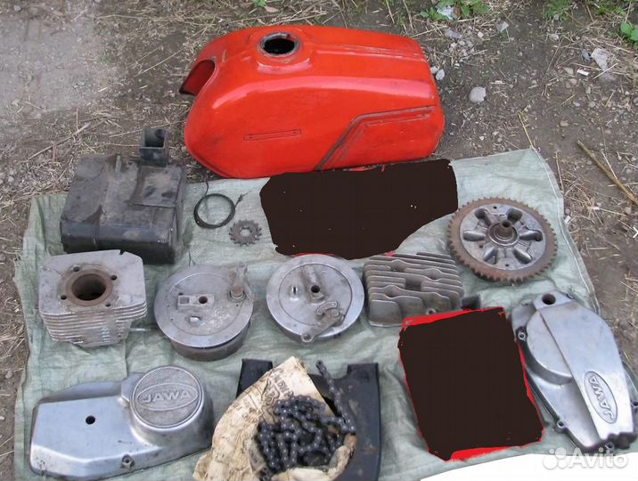 Бензобак мотоцикла jawa