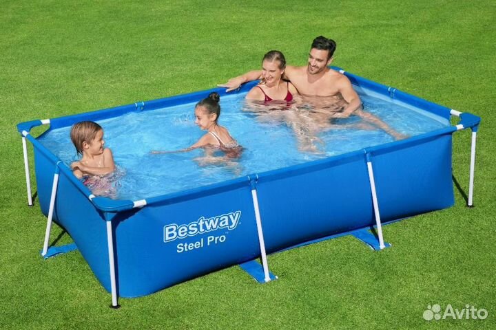 Новый каркасный бассейн 