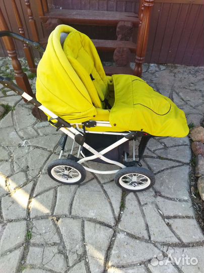 Прогулочная коляска бу 2 в 1 в хорошем состоянии