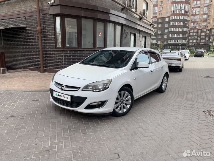 Opel Astra 1.6 AT, 2012, 175 000 км