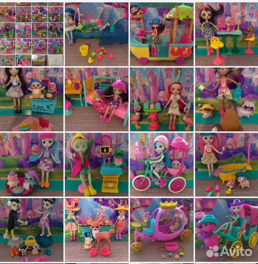 Куклы Enchantimals наборы