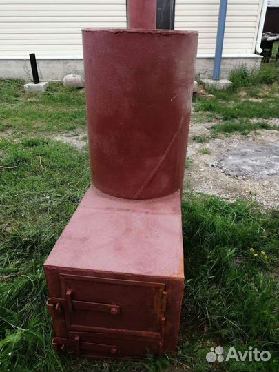 Печь металлическая