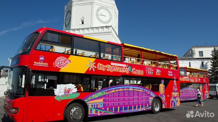 Автобусная экскурсия «city sightseeing» по Казани