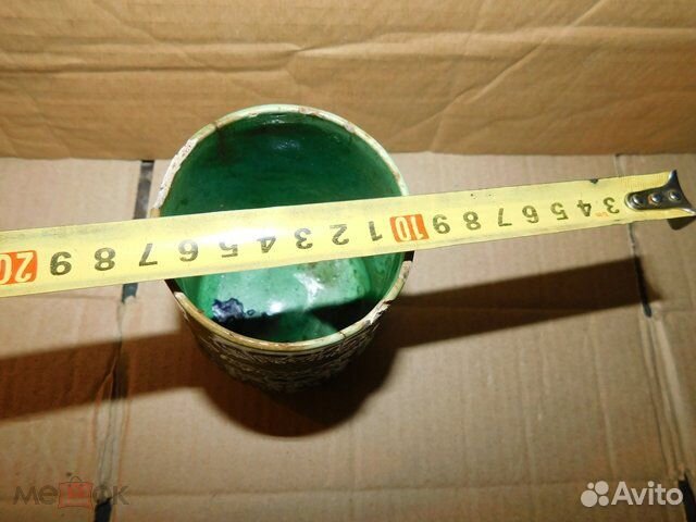 Старинная, кружка на память коронования Никовая 2