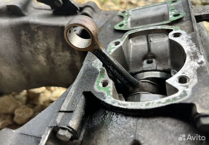 Блок двигателя honda dio 27 (толстый вал)