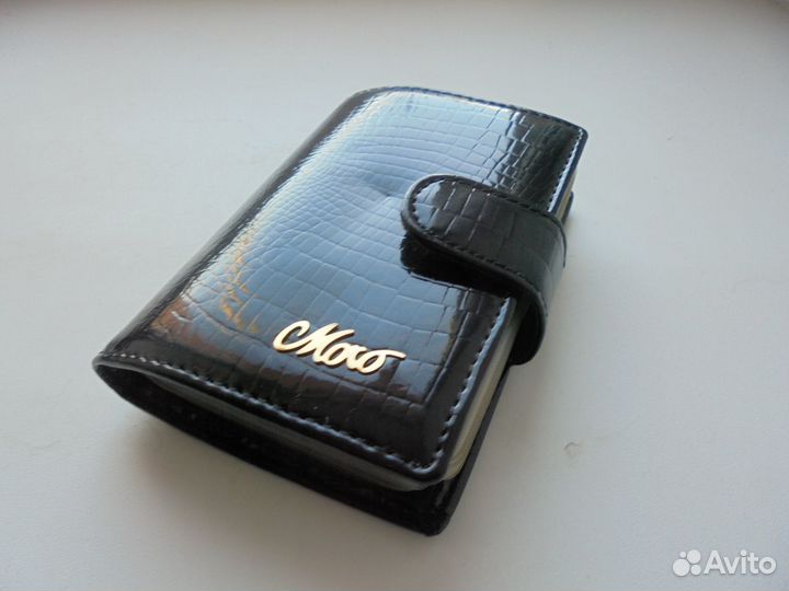 Визитн Moro&Jenny ориг натур кожа+pla.studio кожза