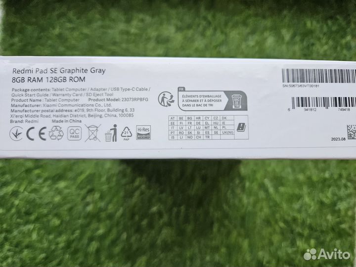Xiaomi redmi pad se 8/128gb