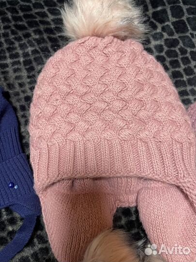 Шапки пакетом для девочки