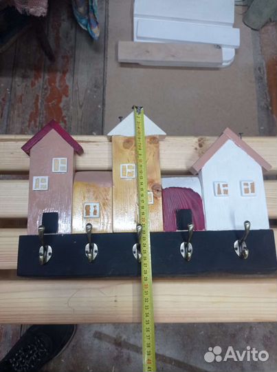 Ключница настенная из дерева