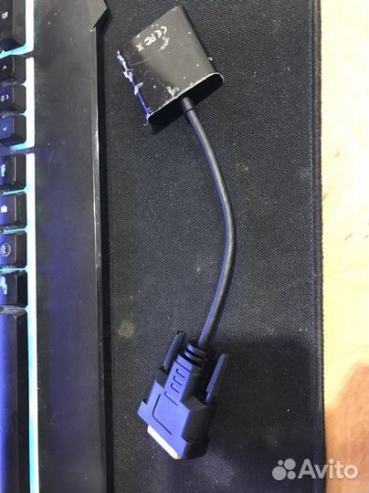 Переходник dvi d vga