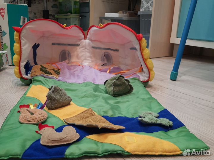 Развивающий домик-коврик 