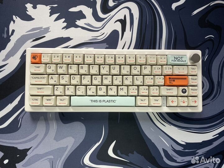 Кастомная клавиатура на базе Gmk67+Gateron Yellow