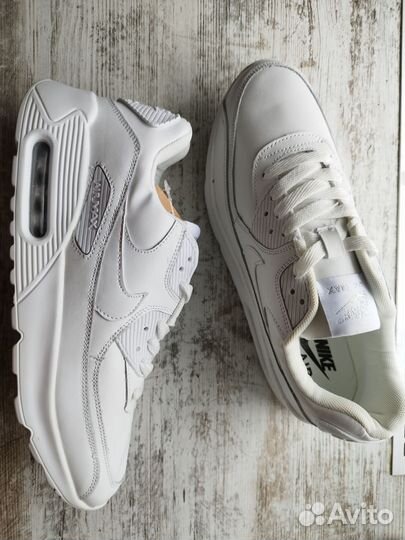 Кроссовки nike air max 90 белые