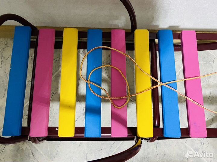 Детские зимние санки,отличное состояние