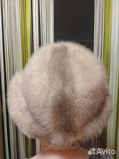 Шапка норковая женская