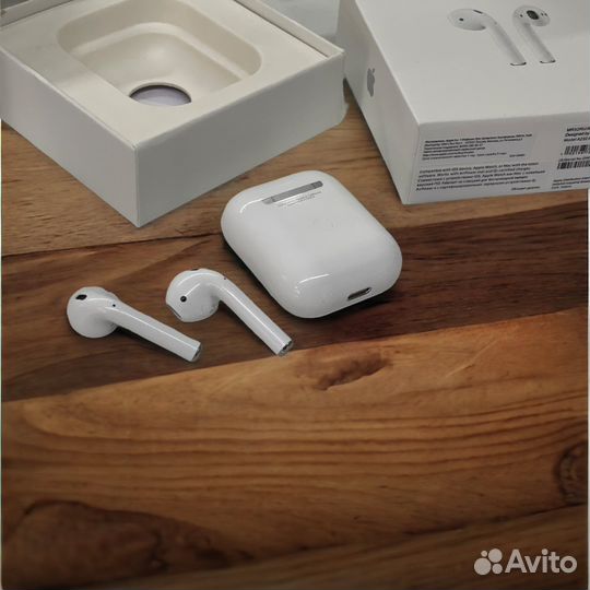 Беспроводные наушники Airpods 2 Top ios 16 оптом