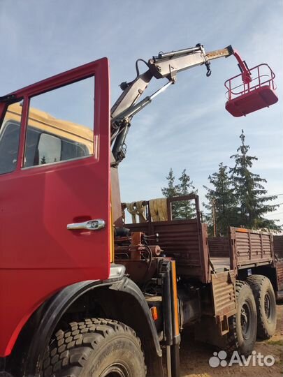 Аренда и услуги манипулятора-вездехода, стрела 4 т, 8 м, борт 15 т, 5.5 м