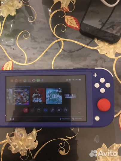 Nintendo switch lite с играми