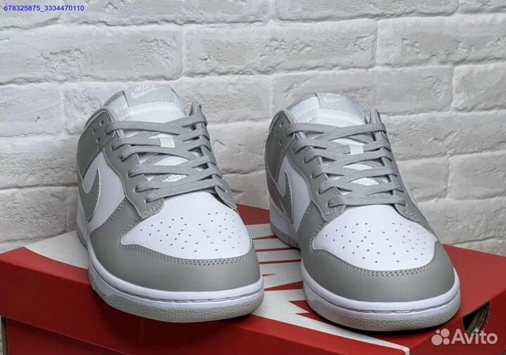 Кроссовки Nike Dunk Lоw Grey Fog Оpигинaл