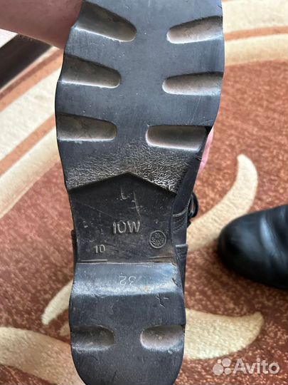 Ботинки с высоким берцем