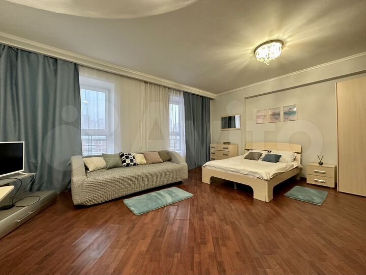 Квартира-студия, 45 м², 6/9 эт.