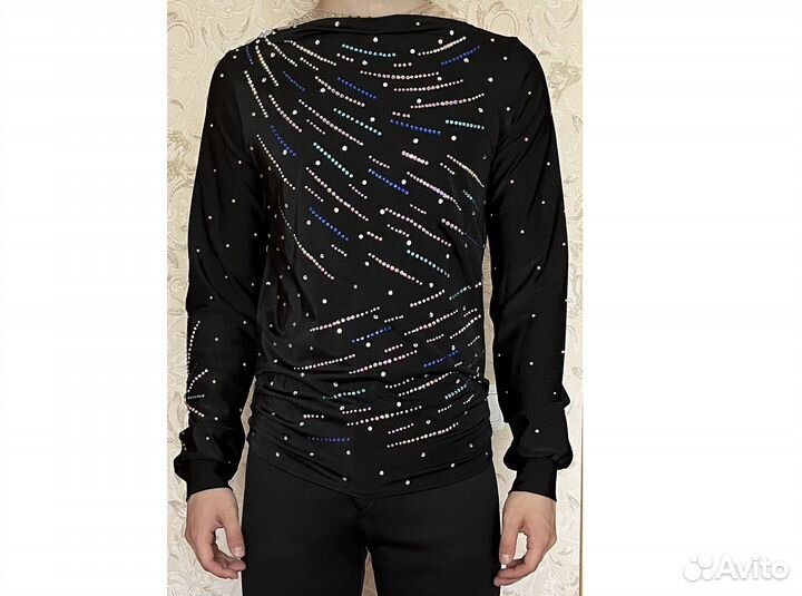 Костюм рубашка для фигурного катания рост 158-164