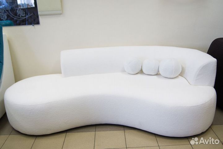 Диван дизайнерский интерьерный Венеция букле