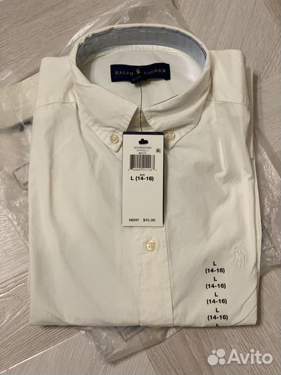 Рубашка новая Ralph Lauren, короткий, длинный