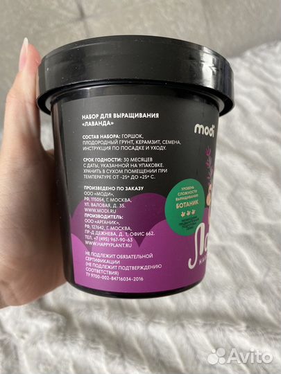 Набор для выращивания лаванды