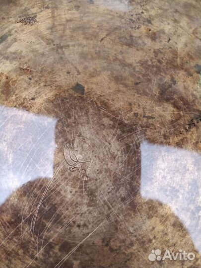 Латунный таз для варенья. СССР