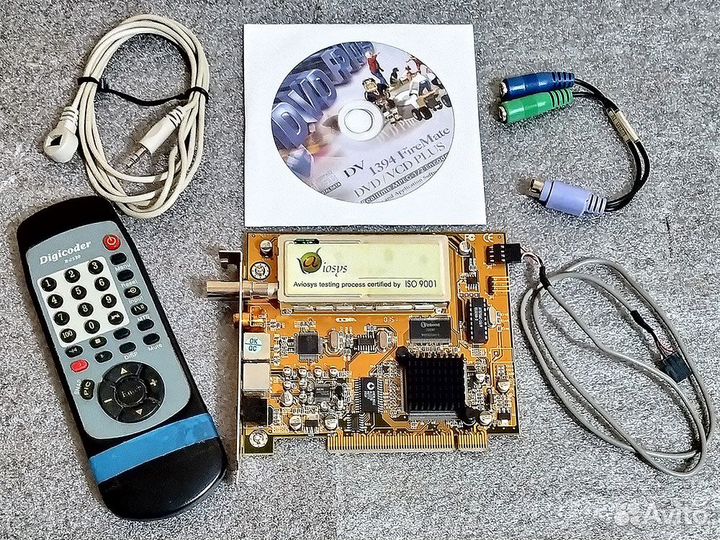 Карта видео-захвата Aviosys с TV-тюнером